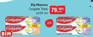 COLGATE TOTAL DİŞ MACUNU COLGATE TOTAL DİŞ MACUNU